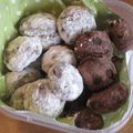 しろくまのしましま's cooksnap of when they made 簡単！卵なし☆　　チョコチップクッキー.