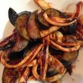 ボンユーマ's cooksnap of when they made いかと茄子のこってり味噌炒め.