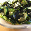 jltgaz's cooksnap of when they made きゅうりとわかめの酢の物.