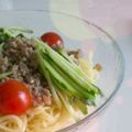 ひーはに's cooksnap of when they made ジャージャー麺（絶品肉味噌）.