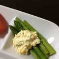 ポメちょん's cooksnap of when they made アスパラのタルタルソースがけ♪.