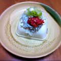 Pupinon's cooksnap of when they made 【農家のレシピ】しらすと梅肉の冷奴.