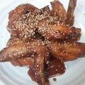 なかなかなのよ's cooksnap of when they made 甘辛手羽先の唐揚げ　.