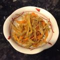 えりおく's cooksnap of when they made シンプル☆きんぴらごぼう.