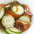 まぁたんズクッキング's cooksnap of when they made 簡単☆もずくのトマトきゅうり和え☆.
