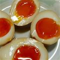 ☆にゃぃ☆'s cooksnap of when they made ☺簡単♪黄身がトロトロの半熟味つけ卵☺.