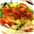 まみころんぼ's cooksnap of when they made 即席ワインのおつまみ♪トマト＆ネギ焼き♪.