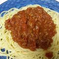 うさぎおいし's cooksnap of when they made 我が家の♡優しい味付けミートソース♪.