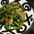 そらくんの母's cooksnap of when they made １０分で☆ちくわと小松菜のオイマヨ炒め.