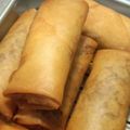 piyoko0608's cooksnap of when they made 味付け簡単★ダシの素で春巻き！.
