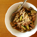 ブランディ's cooksnap of when they made 夏野菜と豚肉の生姜焼き.