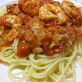ともこキッチン's cooksnap of when they made 海老とツナときのこのトマトクリームパスタ.