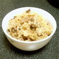 神無月のれな嬢's cooksnap of when they made 蒲焼さんま缶詰と茸のずぼら炊き込みご飯.