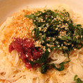 ゆりぼぉ's cooksnap of when they made たたき梅と青シソのそうめん.