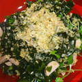 mianmian's cooksnap of when they made 簡単☆かいわれ大根ツナわかめのぽん酢和え.