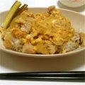 ﾓｴﾁｯﾁ's cooksnap of when they made めんつゆで時短☆簡単親子丼☆.