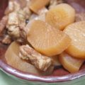 hotobori's cooksnap of when they made 心もほっこり♪大根と豚バラの煮物.