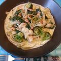 ellie21's cooksnap of when they made スモークサーモンのクリームパスタ.