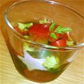 emimi's cooksnap of when they made 夏☆七夕に梅酒とオクラの冷たいゼリー寄せ.