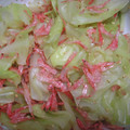 mangoari's cooksnap of when they made ゆでキャベツと桜海老の簡単おひたし.