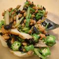 kusumasu's cooksnap of when they made 野菜たっぷり納豆ごはん.