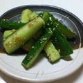 まさべこ's cooksnap of when they made ストレス解消♪きゅうりのナムル風.