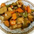 ☆てっこ☆'s cooksnap of when they made ナスとピーマンの煮物.