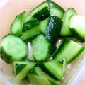 ☆てっこ☆'s cooksnap of when they made 即席きゅうりのお漬物.