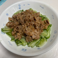 卯月のうさぎ２０１４'s cooksnap of when they made 簡単！早い！美味しい！豚コマきゅうり.