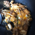MAYUSHIZU's cooksnap of when they made 厚揚げともやしと豚肉の卵とじ.