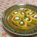 赤い電話's cooksnap of when they made 彩りオードブル✿スモークサーモンの卵巻き.
