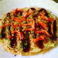 不本意's cooksnap of when they made ふわふわまぜまぜお好み焼き.