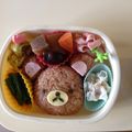 Ｒｒるー's cooksnap of when they made リラックマ簡単キャラ弁.