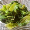 チョコチョコかえる's cooksnap of when they made 新定番！シャキうまレタスのお浸し☆.