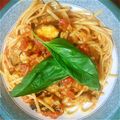fsachi627's cooksnap of when they made 揚げ茄子のモッツァレラトマトパスタ.