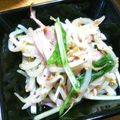 ashco's cooksnap of when they made ☆もやし＆貝割れのピリ辛ゴマ酢和え☆.