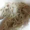 miemama♬'s cooksnap of when they made すぐ完成☆えのき茸とベーコンのソース炒め.