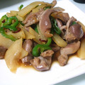 wesaino's cooksnap of when they made 砂ずりとピーマンのピリ辛中華炒め.