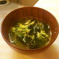 あやちん０８１６'s cooksnap of when they made ワカメスープならぬほうれん草スープ.