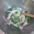 chiemake's cooksnap of when they made ♫きゅうり・ハム・小ネギのサラダ♫.