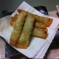☆ひーもぐ☆'s cooksnap of when they made ☆餃子の皮でカリカリッ枝豆スティック☆.