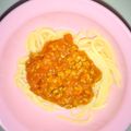 フミココ's cooksnap of when they made 超簡単☆おいしい！！我が家のミートソース・スパゲティ♪.