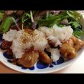 fumikodesu's cooksnap of when they made あっさりおろしな鶏ももちゃん.