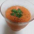 ちろたろん's cooksnap of when they made 夏野菜で作る！冷たいスープ‘ガスパチョ’.