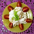 リープリヒ's cooksnap of when they made セロリのツナヨーグルトクリーム冷製パスタ.