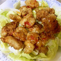 chanみぃ。's cooksnap of when they made 夏の唐揚げ！アジアンソースで.