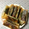 みきひろのすけ's cooksnap of when they made 豚キムチの焼き春巻き.