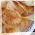 kemi★'s cooksnap of when they made おうちで簡単ポテトチップス.