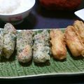 CHI〜CHAN's cooksnap of when they made 簡単天ぷら☆チーズちくわの磯辺揚げ.
