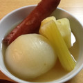 桃たんぽぽ's cooksnap of when they made 新玉ねぎとソーセージのコンソメ煮.